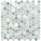 Msi Icelandic Green Hexagon SAMPLE Polished Marble Mesh-Mounted Mosaic Wall Tile ZOR-MD-0486-SAM - alternate 4